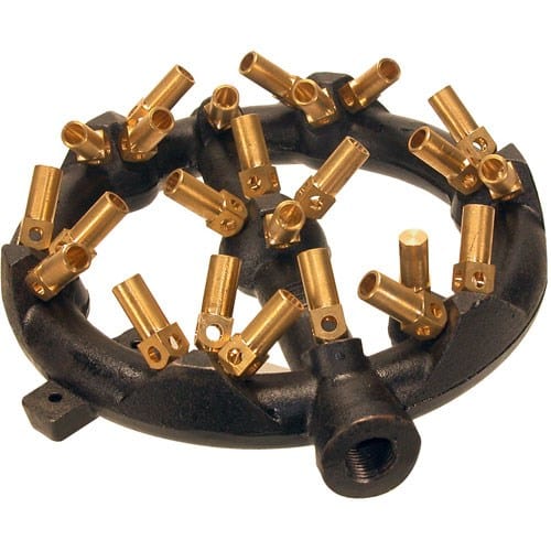 AllPoints Foodservice Parts & Supplies - Supplier Parts & Service Each AllPoints 1561005 Burner Wok (9" OD Natural Gas with 23 Jets) | Denson CFE