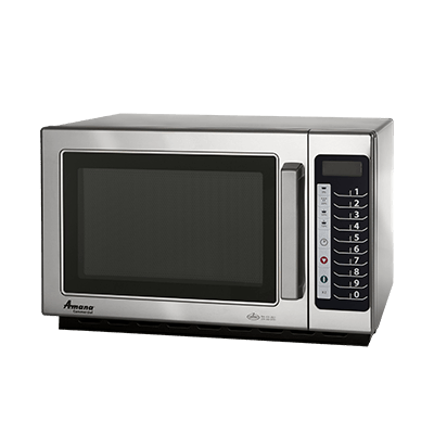 Amana Commercial Ovens Each Amana RCS10TS Commercial Microwave Oven, 1000W, 1.2 cu. ft. | Denson CFE