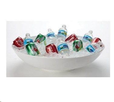 American Metalcraft Dinnerware Each American Metalcraft MEL22 Mega Bowl 25 Qt. 24" Dia. x 6"H | Denson CFE