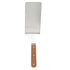 American Metalcraft Kitchen Tools Each American Metalcraft 19008 15 3/4" Turner/Server w/ Rounded Edge, Stainless/Wood