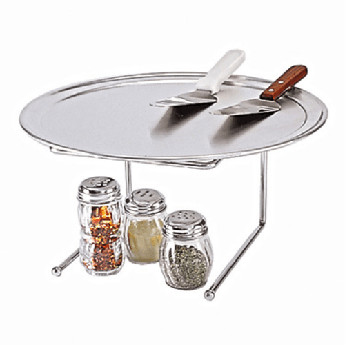 American Metalcraft Pizza Supplies Each American Metalcraft 1900312 Pizza Stand, 12"x12"x7", Chrome-Plated Steel | Denson CFE