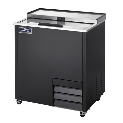 Arctic Air Unclassified Each Arctic Air AGF24 1 Section Glass Chiller w/ 50 Mug Capacity – Black, 115 V | Denson CFE
