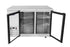 Atosa Bar Refrigeration Each Atosa MBB48GGR Stainless Steel Glass Door Back Bar Cooler 48" | Denson CFE