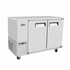 Atosa Bar Refrigeration Each Atosa MBB48GR Stainless Steel Back Bar Cooler 48" | Denson CFE