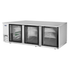 Atosa Bar Refrigeration Each Atosa MBB90GGR Back Bar Cooler Three-Section 89" | Denson CFE