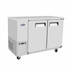 Atosa Catering Equipment Bar Refrigeration Each Atosa MBB48GR Stainless Steel Back Bar Cooler 48"