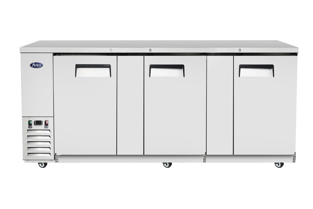 Atosa Catering Equipment Bar Refrigeration Each Atosa MBB90GR Stainless Steel Back Bar Cooler, 90" | Denson CFE