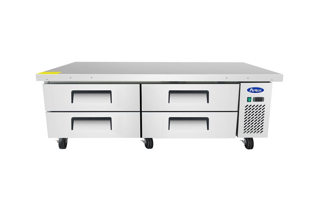 Atosa Catering Equipment Commercial Chef Bases Each Atosa MGF8453GR 4-Drawer Chef Base 72" | Denson CFE