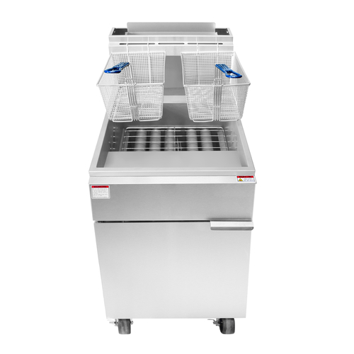 Atosa Catering Equipment Commercial Fryers Each Atosa ATFS-75 Stainless Steel Deep Fryer 75 Lb.