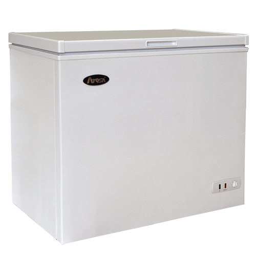 Atosa Catering Equipment Commercial Ice Cream Freezers Each Atosa MWF9007 Solid Top Chest Freezer 7 Cu. Ft.