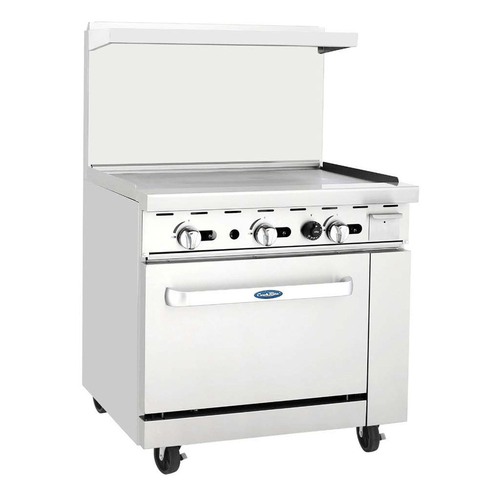 Atosa Catering Equipment Commercial Restaurant Ranges Each Atosa AGR-36G CookRite Range Natural Gas 36"W X 31"D X 57-3/8"H