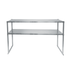 Atosa Catering Equipment Commercial Work Tables and Stations Each Atosa MROS-4RE - 48 Inch Stainless Steel Double Over Shelf | Denson CFE