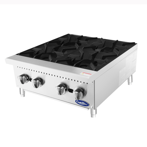 Atosa Catering Equipment Countertop Equipment Each Atosa ACHP-4 Heavy Duty Four Burner Hot Plate, 24"