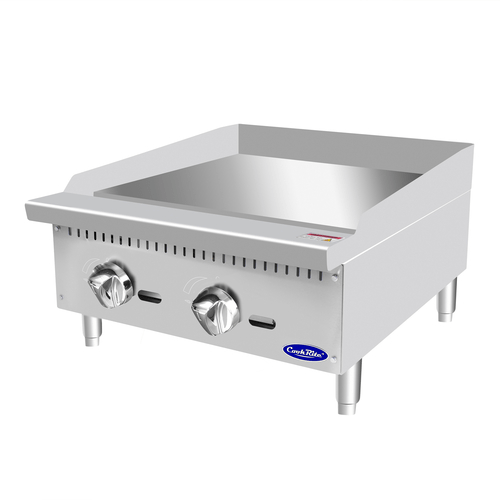 Atosa Catering Equipment Countertop Equipment Each Atosa ATMG-24 Heavy Duty Manual Griddle, 24"