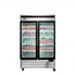 Atosa Catering Equipment Merchandising and Display Refrigeration Each Atosa MCF8703 54" Bottom Mount 2 Glass Door Merchandiser Freezer - 44.7 Cu. Ft. | Denson CFE