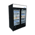 Atosa Catering Equipment Merchandising and Display Refrigeration Each Atosa MCF8723GR Refrigerator Merchandiser Two-Section 54-3/8"W X 31-1/2"D X 81-1/5"H | Denson CFE