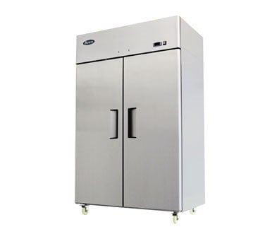 Atosa Catering Equipment Reach-In Refrigerators and Freezers Each Atosa MBF8005GR Top Mount Reach-In Two-Door Refrigerator 52" | Denson CFE