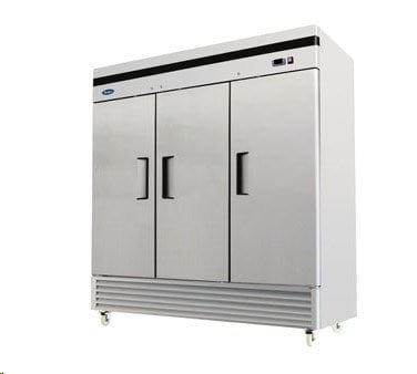 Atosa Catering Equipment Reach-In Refrigerators and Freezers Each Atosa MBF8508GR Bottom Mount Reach In Three Door Refrigerator 82"