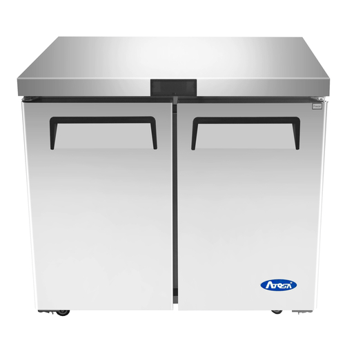 Atosa Catering Equipment Reach-In Refrigerators and Freezers Each Atosa MGF36FGR 36-3/8 Inch Undercounter Freezer Reach-in Two-section