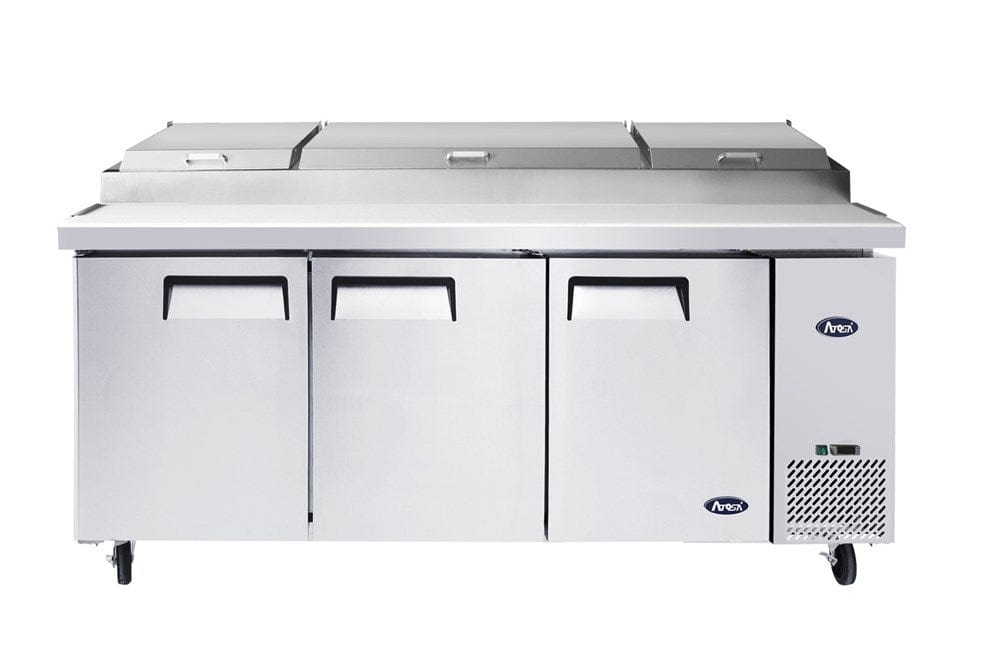 Atosa Catering Equipment Refrigerated Prep Tables Each Atosa MPF8203 93" 12 Pan Pizza Prep Table | Denson CFE