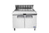 Atosa Catering Equipment Refrigerated Prep Tables Each Atosa MSF8302GR Refrigerated Sandwich Prep Table 48" | Denson CFE