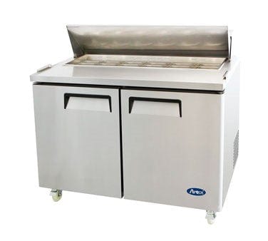 Atosa Catering Equipment Refrigerated Prep Tables Each Atosa MSF8302GR Refrigerated Sandwich Prep Table 48" | Denson CFE