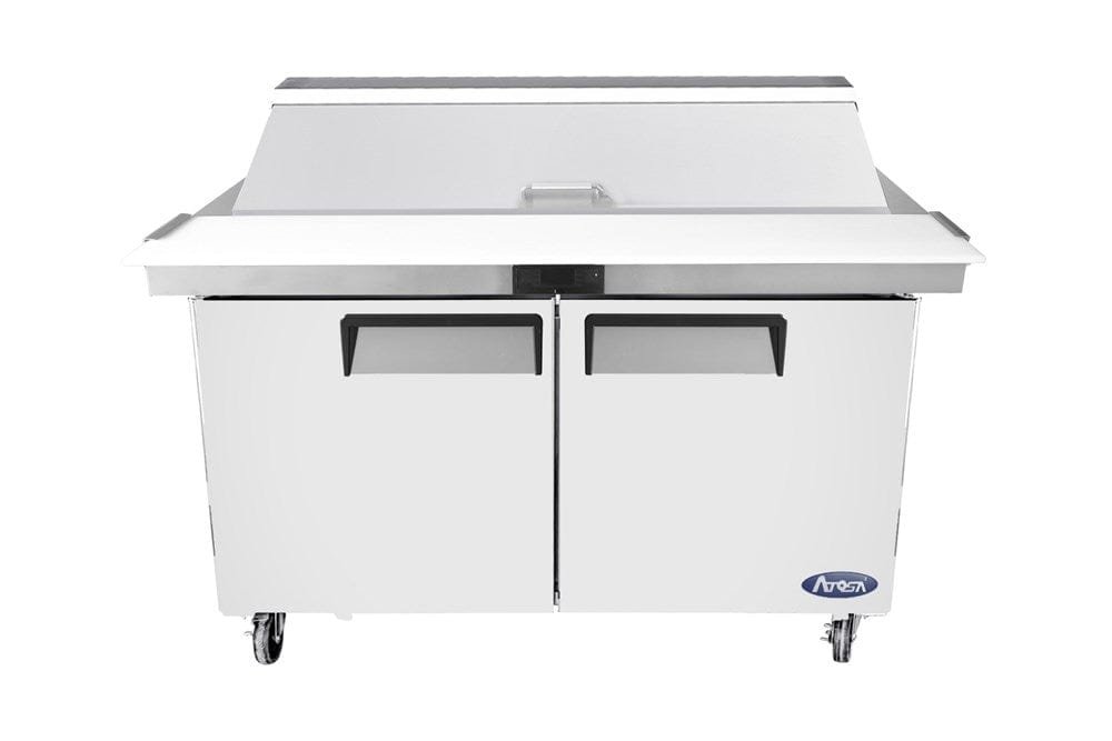 Atosa Catering Equipment Refrigerated Prep Tables Each Atosa MSF8303 60" 2-Door Sandwich Prep Table | Denson CFE