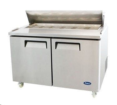 Atosa Catering Equipment Refrigerated Prep Tables Each Atosa MSF8306GR Mega Top Refrigerated Sandwich Prep Table 48"