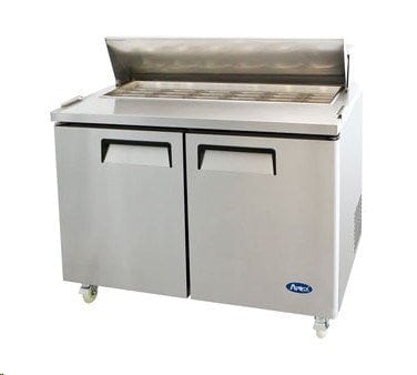 Atosa Catering Equipment Refrigerated Prep Tables Each Atosa MSF8306GR Mega Top Refrigerated Sandwich Prep Table, 48" | Denson CFE