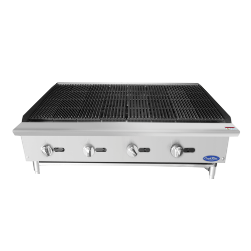 Atosa Catering Equipment Unclassified Each Atosa ATRC-48 Heavy Duty Radiant Charbroiler Natural Gas Countertop