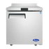 Atosa Catering Equipment Undercounter Refrigeration Each Atosa MGF8408GR Atosa Worktop Refrigerator With Backsplash Reach-in