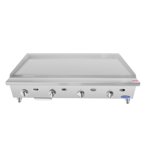 Atosa Commercial Grills Each Atosa ATTG-48 NAT CookRite Heavy Duty Griddle Gas Countertop | Denson CFE