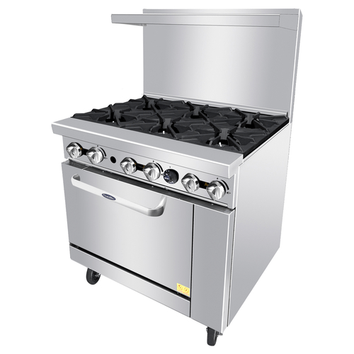 Atosa Commercial Restaurant Ranges Each Atosa AGR-6B-NG CookRite Range Natural Gas | Denson CFE
