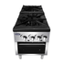 Atosa Commercial Restaurant Ranges Each Atosa ATSP-18-2 – 40" 2-Burner Stock Pot Stove (160,000 BTU) | Denson CFE