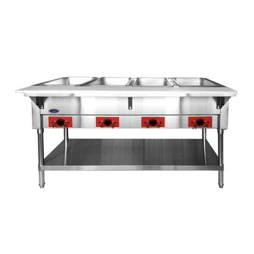 Atosa Food Holding & Warming Each Atosa CSTEA-4C 4 Pan Electric Hot Food Table - 120 Volts | Denson CFE