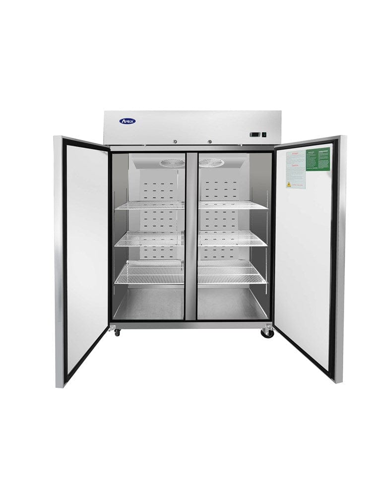 Atosa Reach-In Refrigerators and Freezers Each Atosa MBF8002GR Top Mount Reach-In Two-Door Freezer, 52" | Denson CFE