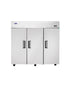 Atosa Reach-In Refrigerators and Freezers Each Atosa MBF8003GR Top Mount Reach-In Three Door Freezer 78" | Denson CFE