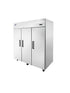 Atosa Reach-In Refrigerators and Freezers Each Atosa MBF8003GR Top Mount Reach-In Three Door Freezer 78" | Denson CFE