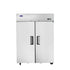 Atosa Reach-In Refrigerators and Freezers Each Atosa MBF8005GR Reach-In Refrigerator - 43.2 cu. ft., Stainless Steel | Denson CFE