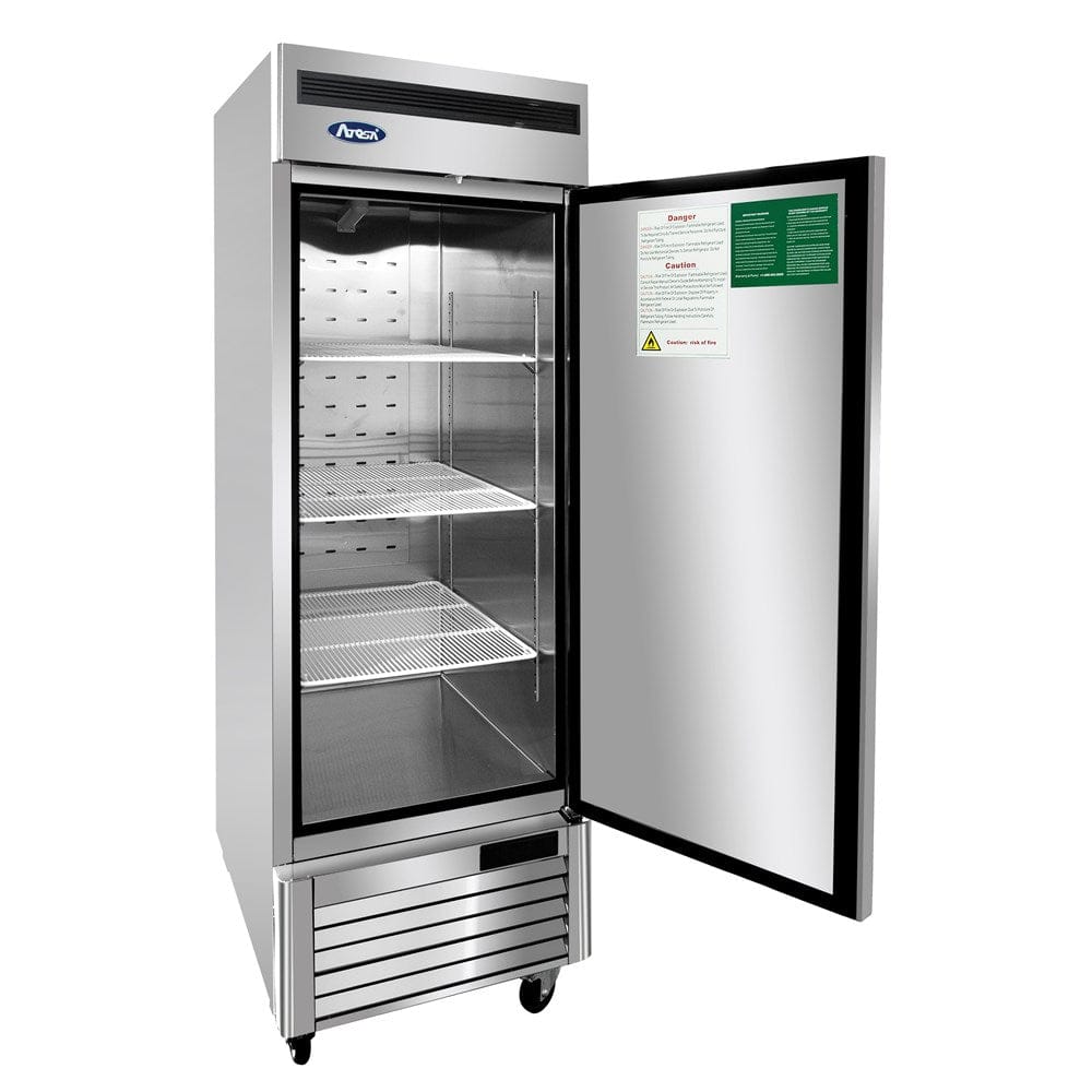 Atosa Reach-In Refrigerators and Freezers Each Atosa MBF8501GR Bottom Mount Reach-In One Door Freezer, 27" | Denson CFE
