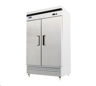 Atosa Reach-In Refrigerators and Freezers Each Atosa MBF8507GR Bottom Mount Reach-In Two Door Refrigerator, 54" | Denson CFE