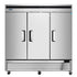 Atosa Reach-In Refrigerators and Freezers Each Atosa MBF8508GR Bottom Mount Reach-In Three Door Refrigerator 82" | Denson CFE