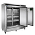 Atosa Reach-In Refrigerators and Freezers Each Atosa MBF8508GR Bottom Mount Reach-In Three Door Refrigerator 82" | Denson CFE