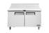 Atosa Refrigerated Prep Tables Each Atosa MSF8302GR Refrigerated Sandwich Prep Table 48" | Denson CFE