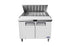 Atosa Refrigerated Prep Tables Each Atosa MSF8306GR Mega Top Refrigerated Sandwich Prep Table, 48" | Denson CFE