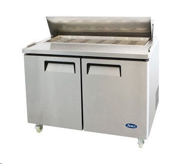 Atosa Refrigerated Prep Tables Each Atosa MSF8306GR Mega Top Refrigerated Sandwich Prep Table, 48" | Denson CFE