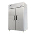 Atosa Refrigeration & Ice Each Atosa MBF8129GR - 52 Inch Double Solid Door Stainless Steel Refrigerator Freezer | Denson CFE