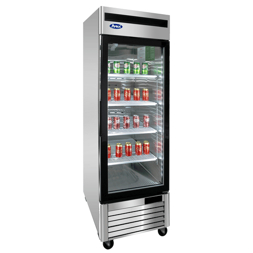 Atosa Refrigeration & Ice Each Atosa MCF8701GR Freezer Merchandiser One-Section, 27 inW x 31-7/10 inD x 83-1/10 inH | Denson CFE