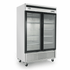 Atosa Refrigeration & Ice Each Atosa MCF8707GR Two Glass Door Merchandiser Refrigerator - 44.8 cu ft, Stainless Steel | Denson CFE