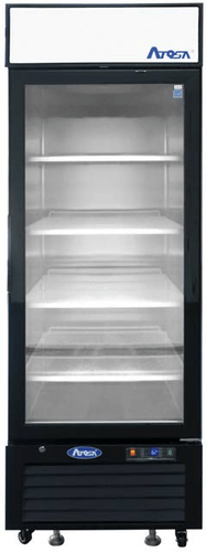 Atosa Refrigeration & Ice Each Atosa MCF8722GRL Atosa MCF8722GR Refrigerator Merchandiser One-Section-Left Hand Hinge | Denson CFE